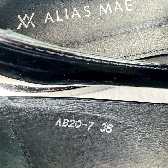 Alias Mae Black Patent Leather Loafers - Picture 9 of 9